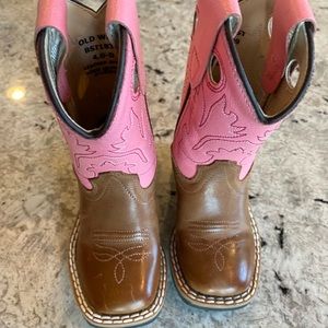 Size 4 toddler Old West boots